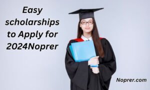 Easy scholarships to apply for 2024